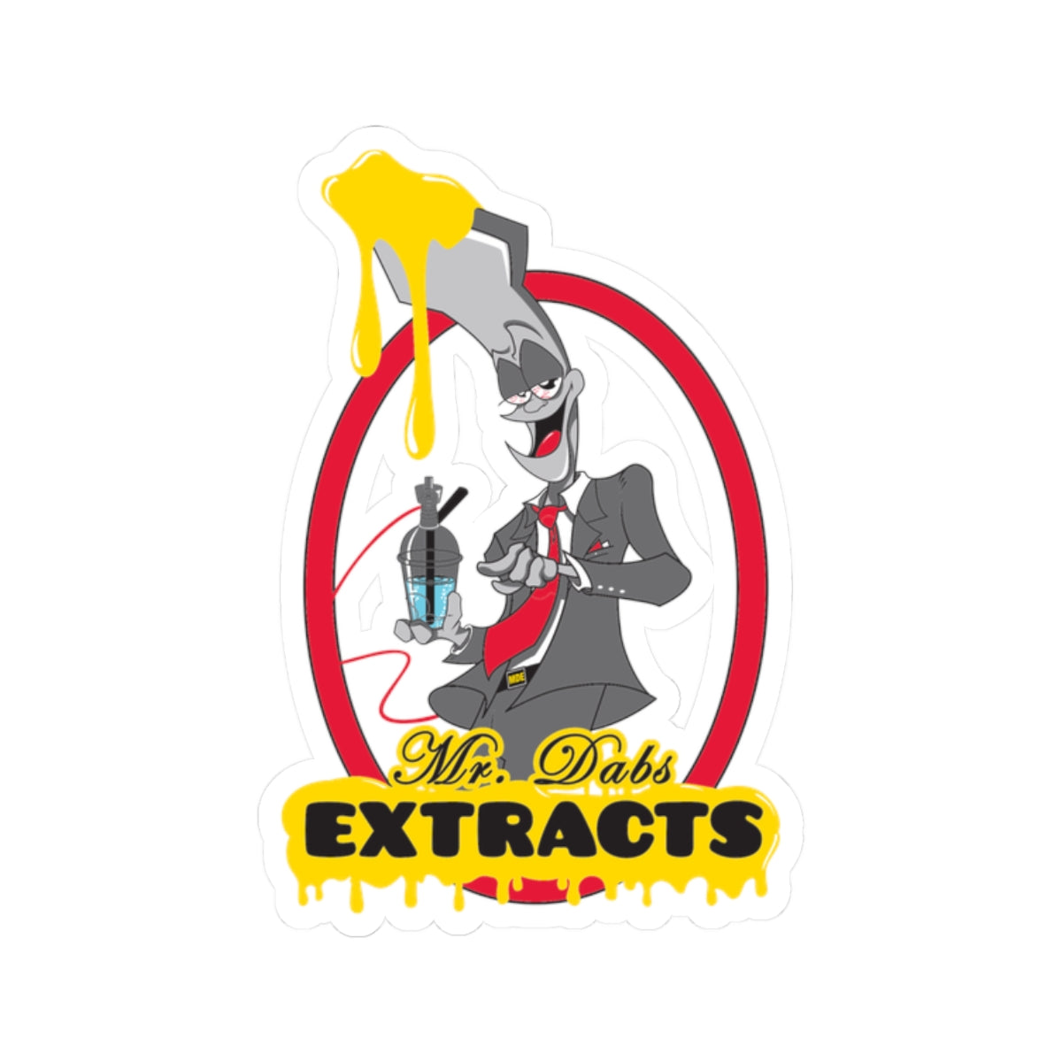 Mr Dabs Kiss-Cut Stickers